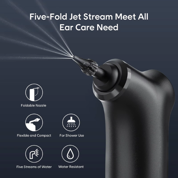 Wellsy™ SmartFlush™ 4-Mode Ear Wax Cleaner